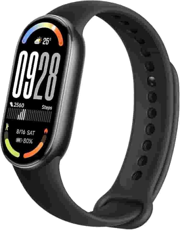 Relógio Mi Band 10 smart-band 10 (GLOBAL) (PORTUGUÊS) Pulseira Inteligente, Tela AMOLED 1,72, Relógio inteligente, Fitness, Pulseira Impermeável, 150 Modos Esportivos (PRETO)