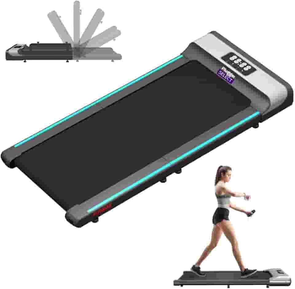 Esteira Elétrica Portátil Dobrável Ergométrica 158cm Fitness Corrida Caminhada Home Office Preto 110v ou 220v - Lojas Tahara