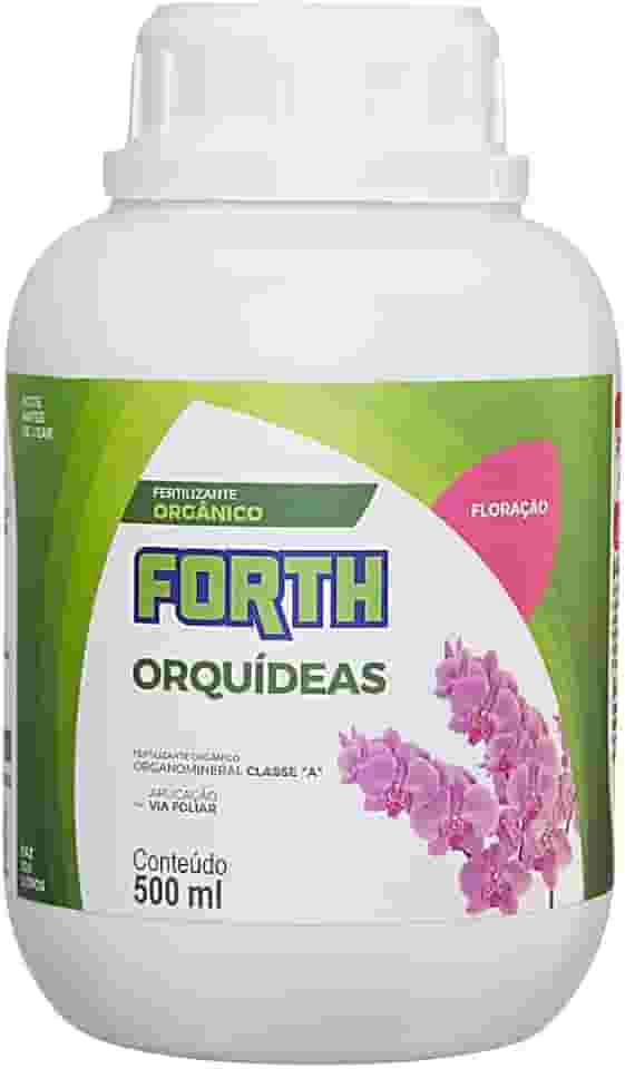 Adubo Forth Orquídeas Floração, Fertilizante Mineral, NPK 02-14-08, Alta Concentração, 60ml