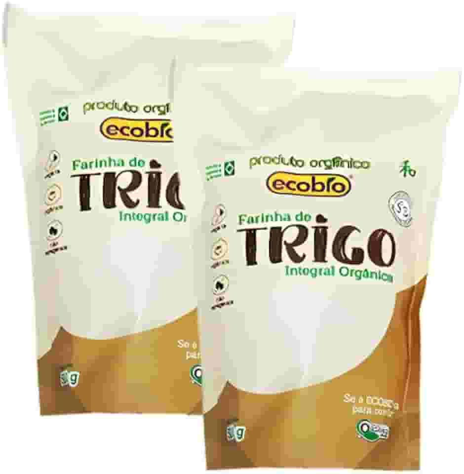 Kit 2X: Farinha de Trigo Integral Orgânica Ecobio 500g