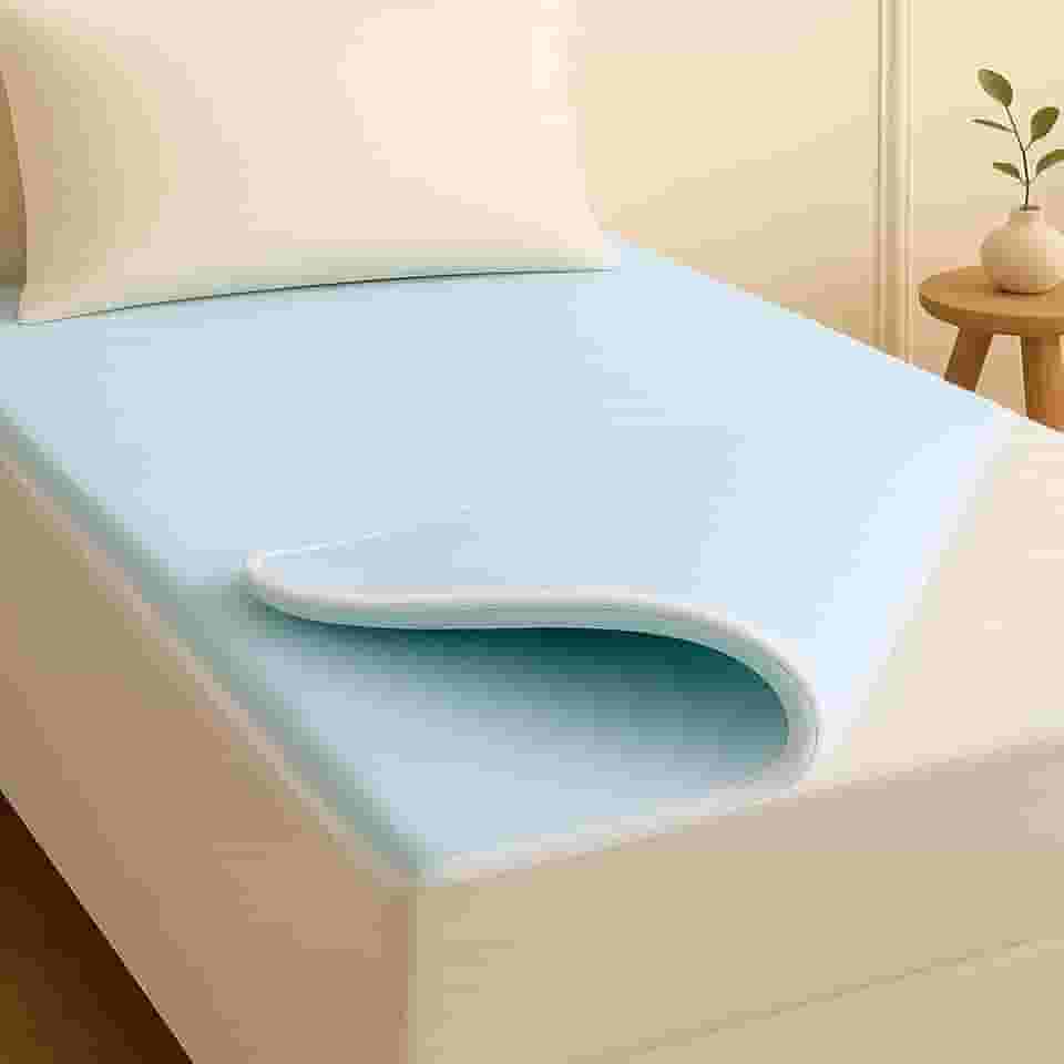 Pillow Top Solteiro Viscoelástico Espuma da NASA 88x188x4cm BF Colchões