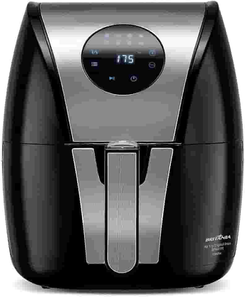 Fritadeira Air Fryer Britânia Digital Inox 5l Bfr41pi 127v