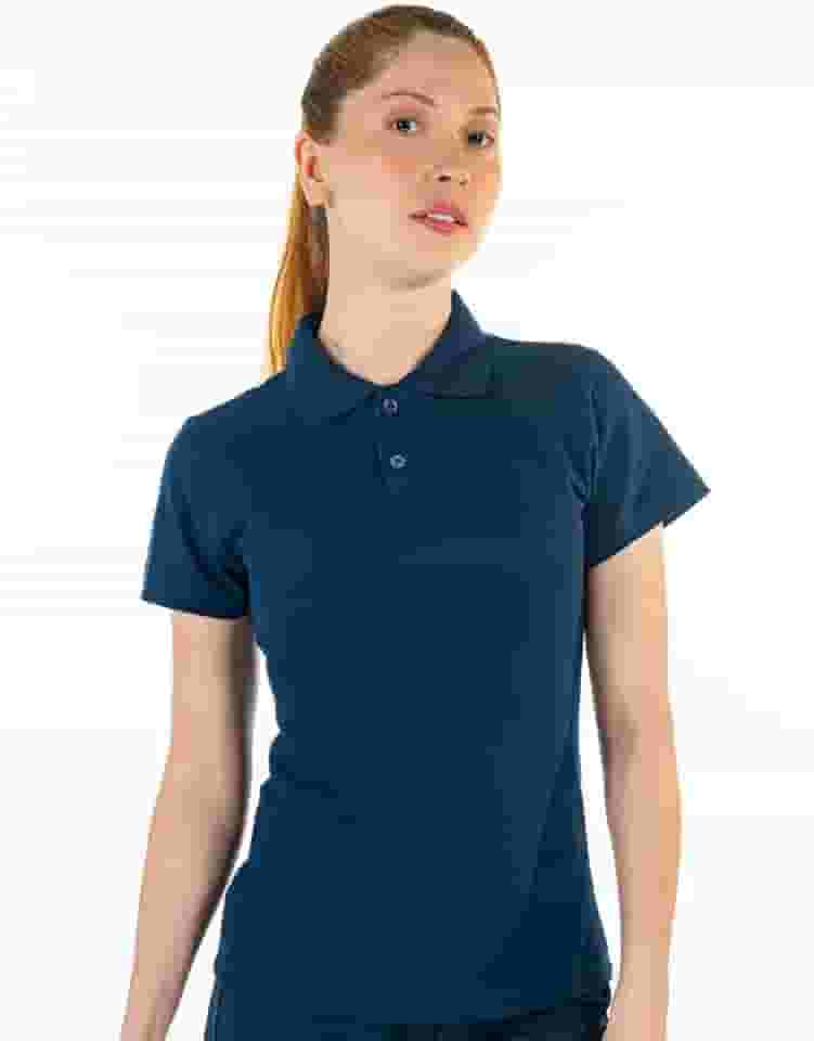 Baby Look Polo Feminina Premium Para Trabalho Visual Moderno