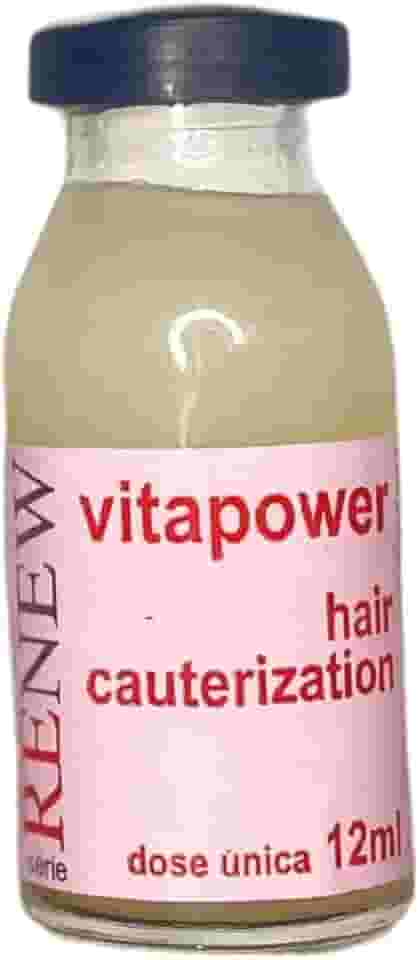 Vitamina para Cabelos Danificado Poroso Ressecado Ponta Dupla Hidratação Reconstrução Renew WF 12ML