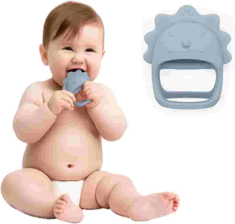 Mordedor Para Bebê 3 Meses Chocalho Dentição 70p Brinquedos (Menino, Unico)