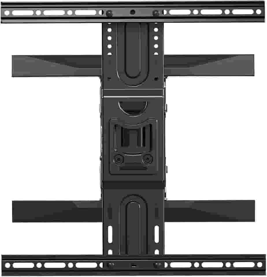 ELG, A02V6N, Suporte de TV Articulado de Parede Para TVs Planas e Curvas de 75" a 86", Inclinação Horizontal e Vertical, Peso Máximo de 46 Kg, Preto