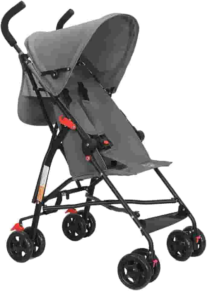 Maxi Baby Carrinho de Bebê Passeio Guarda Chuva MOVEE (Cinza)