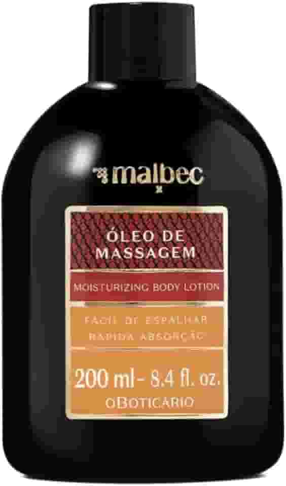 Óleo de Massagem Malbec 200ml - O Boticário