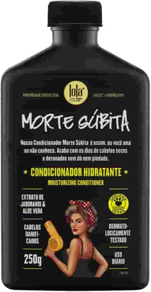 Lola From Rio - Morte Subita - Condicionador hidratante para todos os tipos de cabelos secos e danificados, vegano, sem crueldade, sem parabenos, sem sulfatos, 250 g