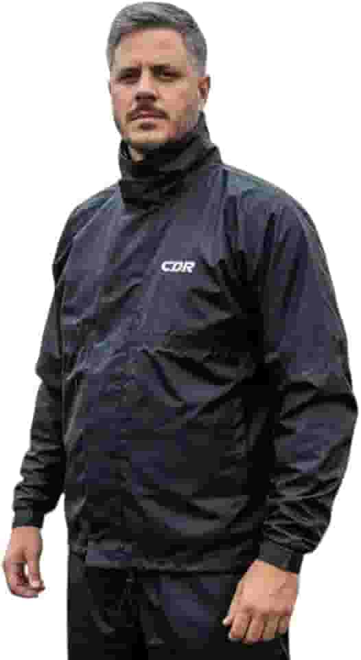 Jaqueta Capa de Chuva Para Motoqueiro em Nylon 100% Impermeável CDR Motoboy