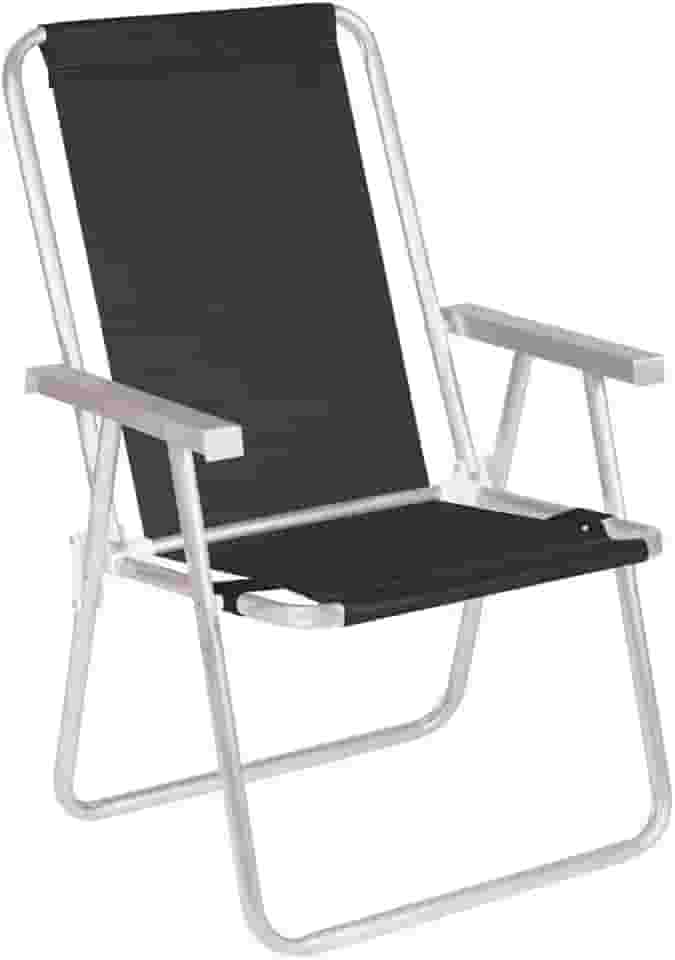 Mor - Cadeira Alta Conforto Sannet Alumínio Preto