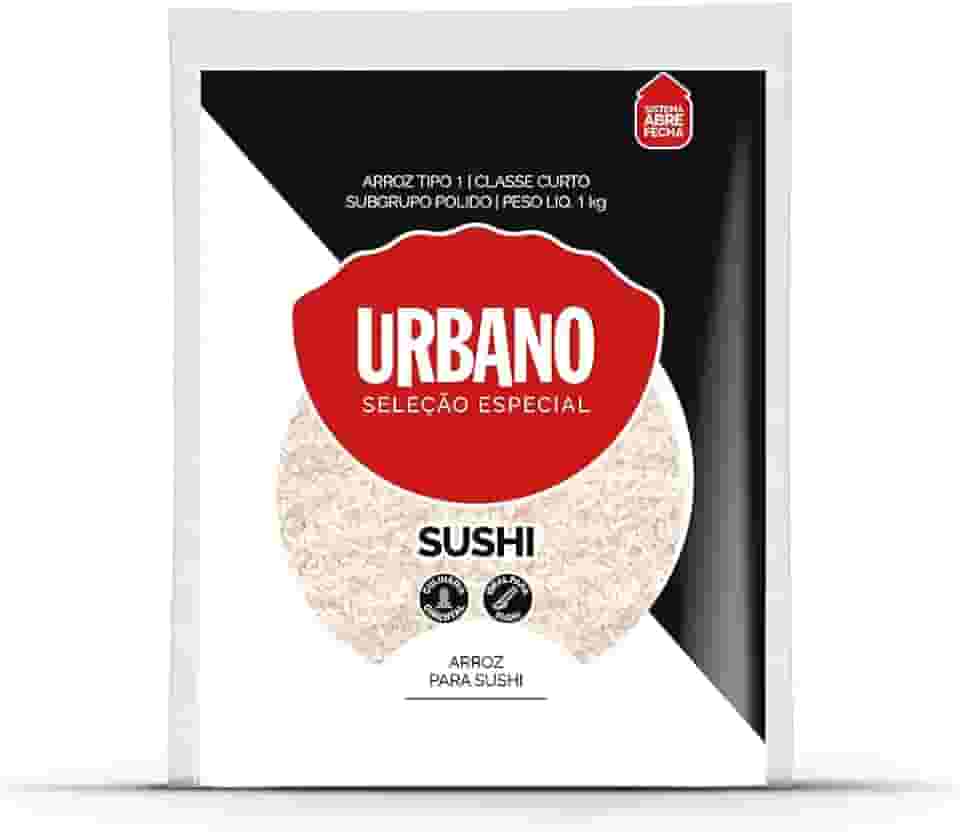 Urbano, Arroz para Sushi, Grão Curto, Seleção Especial, Tipo 1-1kg