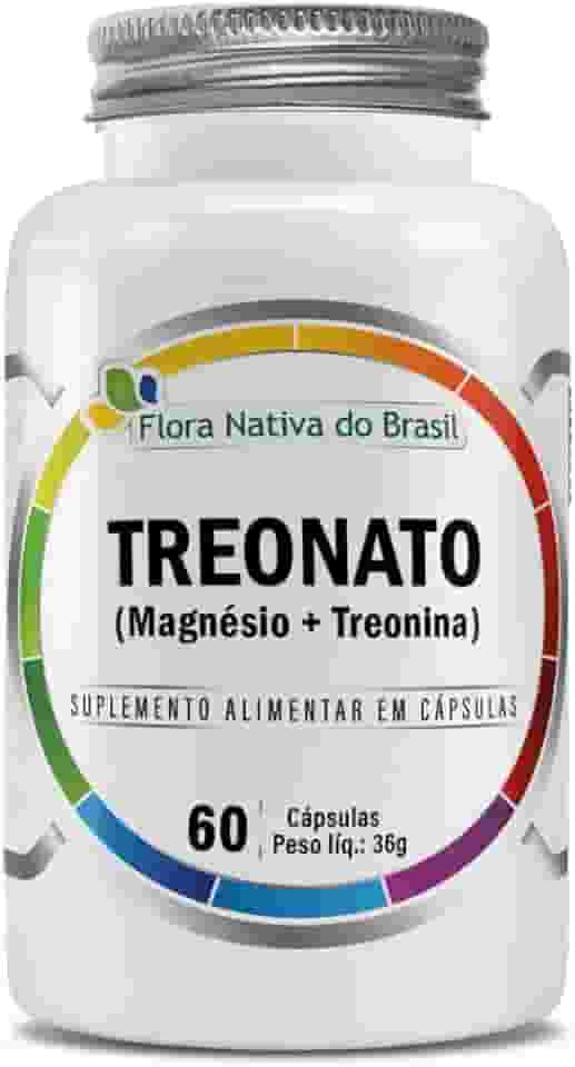 Treonato (Magnésio + Treonina) 60caps - Flora Nativa
