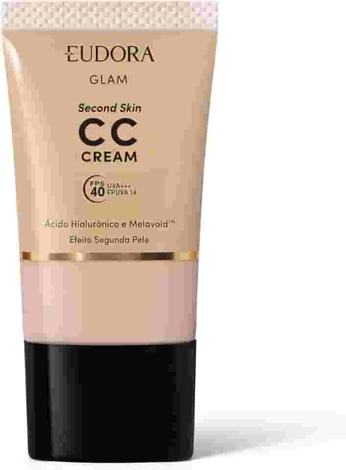 Eudora Glam Second Skin CC Cream Cor 0 30ml