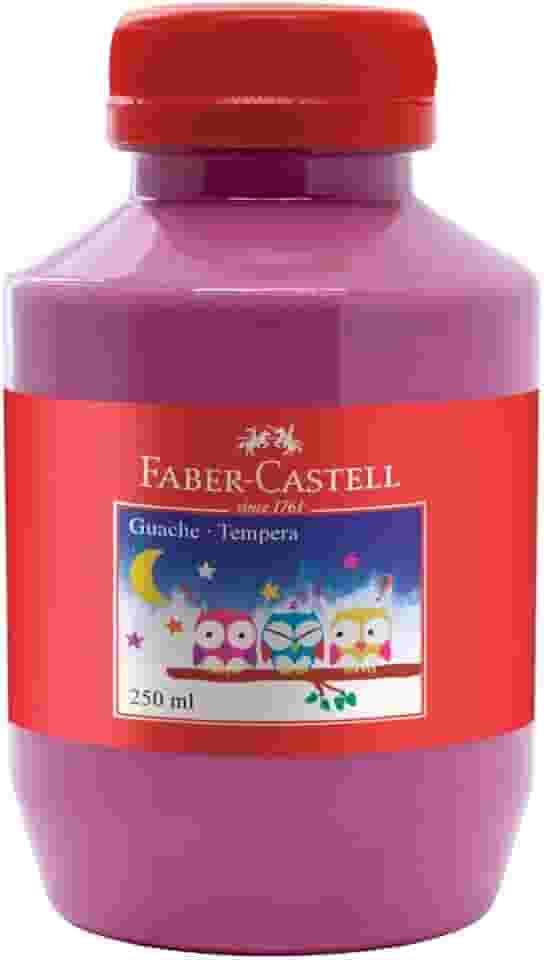Tinta Guache Faber-Castell, Rosa - 250ml