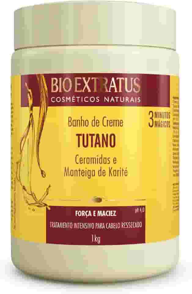 Creme Tratamento Capilar Bio Extratus Tutano Ceramidas Manteiga Karité 1Kg