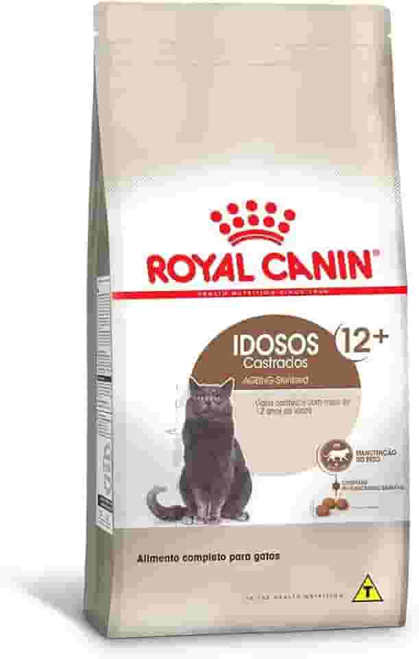 ROYAL CANIN Ração Sterilised 12+ Gatos Adultos 1,5kg Raça Adulto