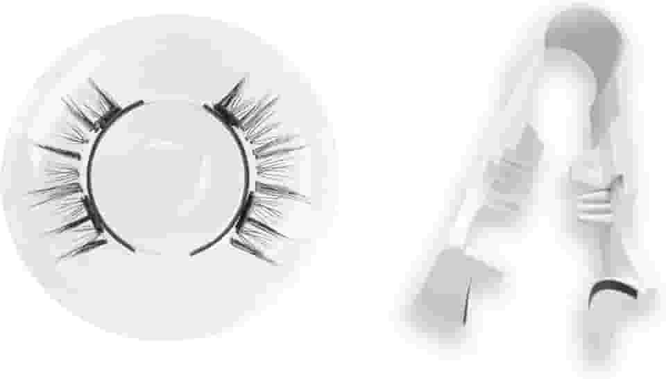 Cílios Magnéticos Com Aplicador, Reutilizável Macio Fácil De Usar Sem Necessidade De Cola Ou Delineador Visual Natural Para Uso Diário E Ocasiões Especiais