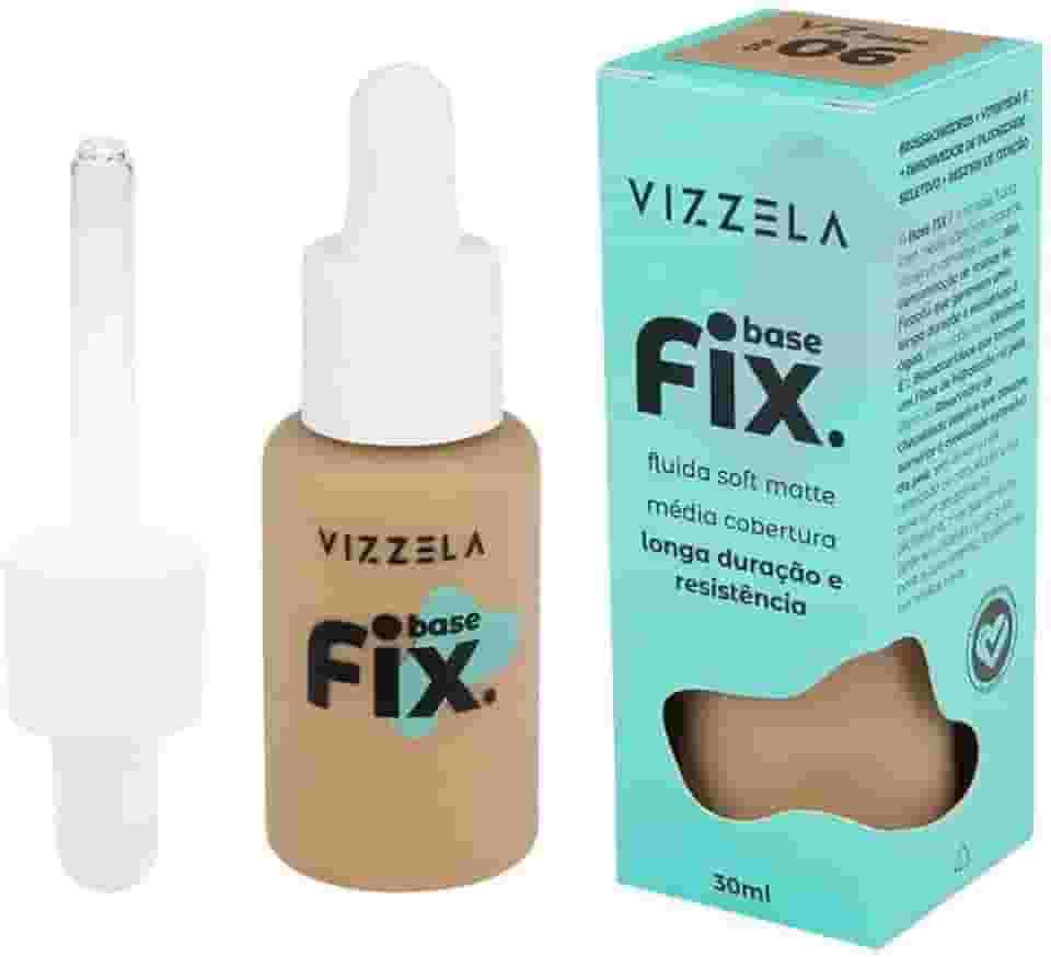 Base Líquida Soft Matte Fix Vizzela 06 30ml