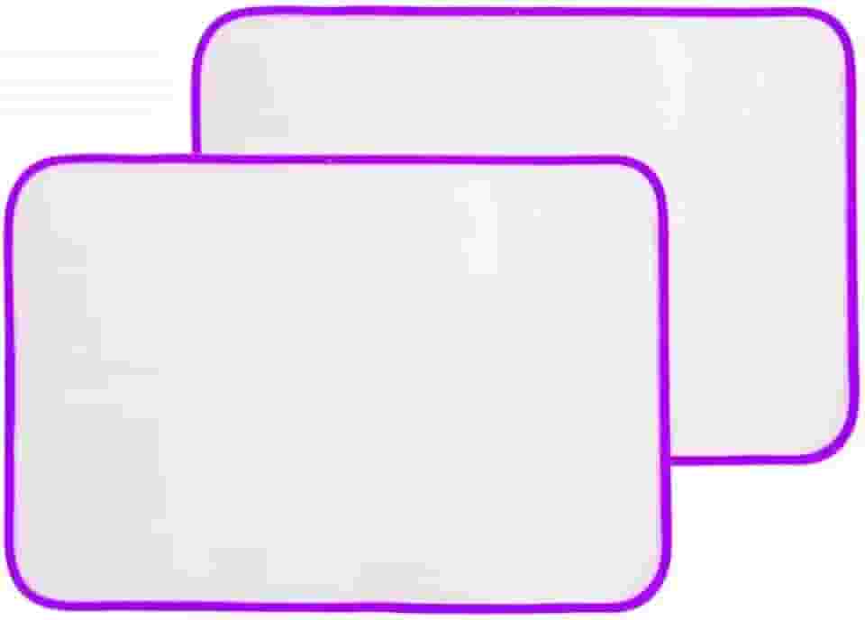 Kit 2 tela protetora para passar roupas capa proteção ferro não danifica peças 60x40cm (Variada)