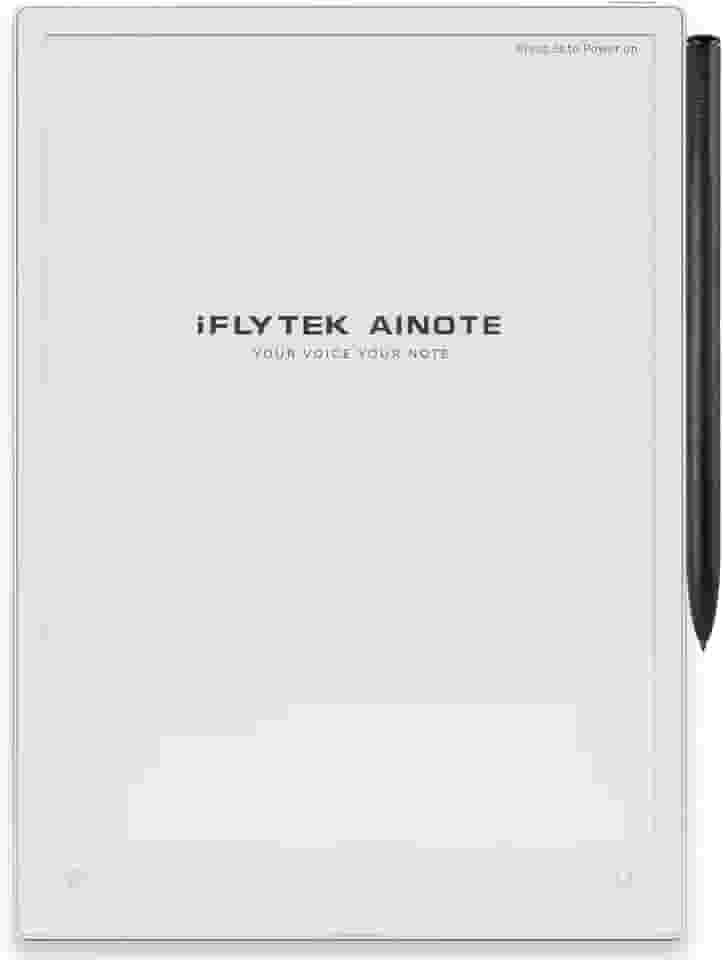 iflytek AINOTE 2 com caneta Stylus, tablet de 27.1 cm 64G AI para anotações, tablet de papel para escrita, caderno digital suporta transcrição de voz para texto de IA, bate-papo em vários idiomas para