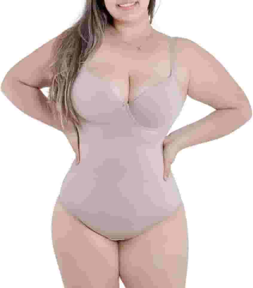 Cinta body bojo modeladora compressão redutora Vi Lingerie
