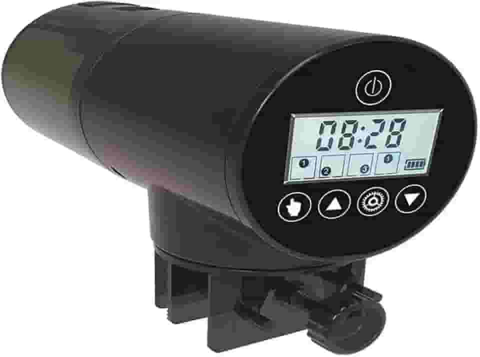 Alimentador Automático Dosador Comida Peixes Aquario