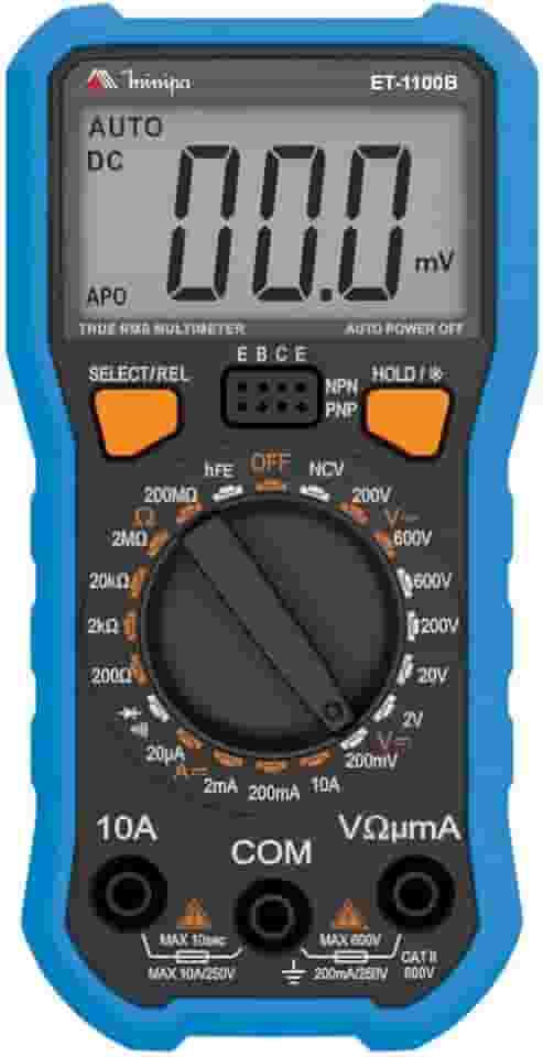MULTÍMETRO DIGITAL 3 1/2 ET-1100B – MINIPA