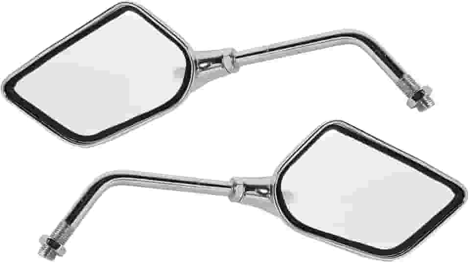 ESPELHO RETROVISOR PRO TORK ESPORTIVO AZA YAMAHA (PAR) CROMADO