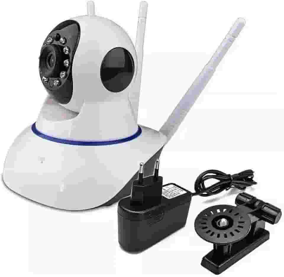 Câmera Ip 3 Antenas Wifi Wireless Yoosee Visão Noturna Luatek