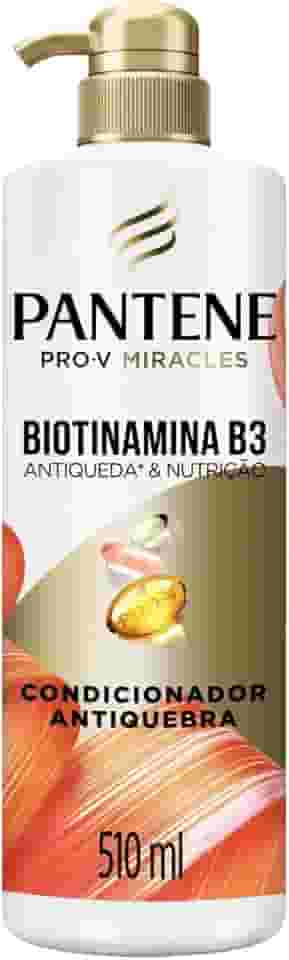 Pantene PRO-V Miracles Condicionador Antiqueda & Nutrição Biotinamina B3 para cabelos com queda 510ml