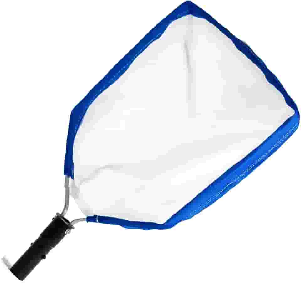 Peneira Metálica para Piscina com Sistema de Engate Rápido, Ferramenta de Limpeza e Manutenção, Prática e Eficiente