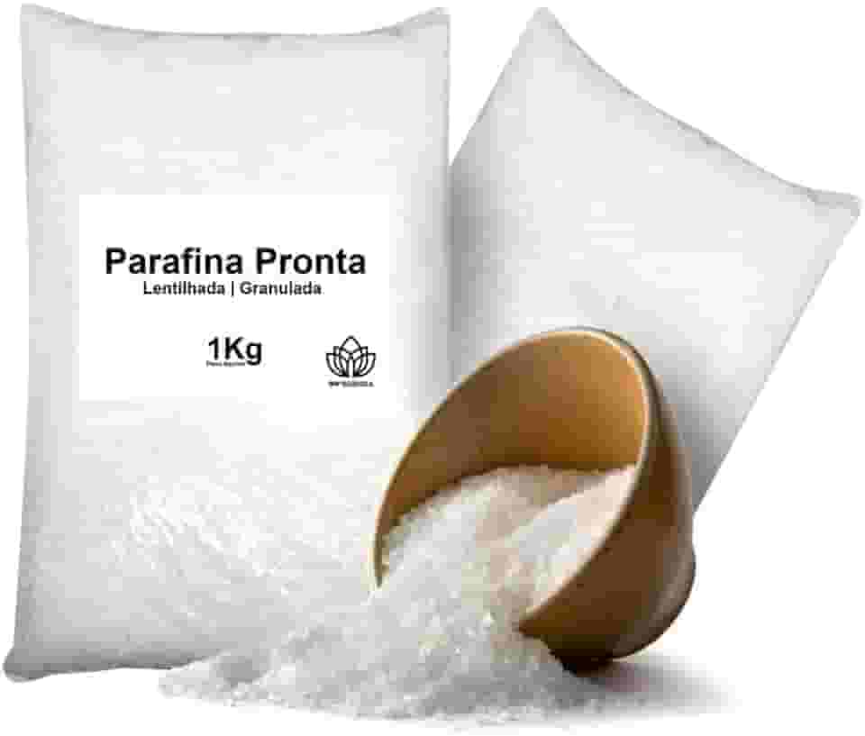 Parafina Granulada Lentilhada Pronta 1Kg