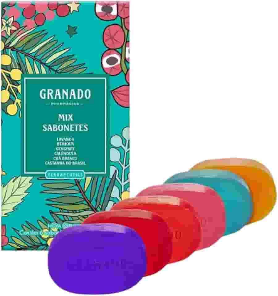 Granado Kit, Terrapeutics, Sabonetes, 90g, 6 unidades