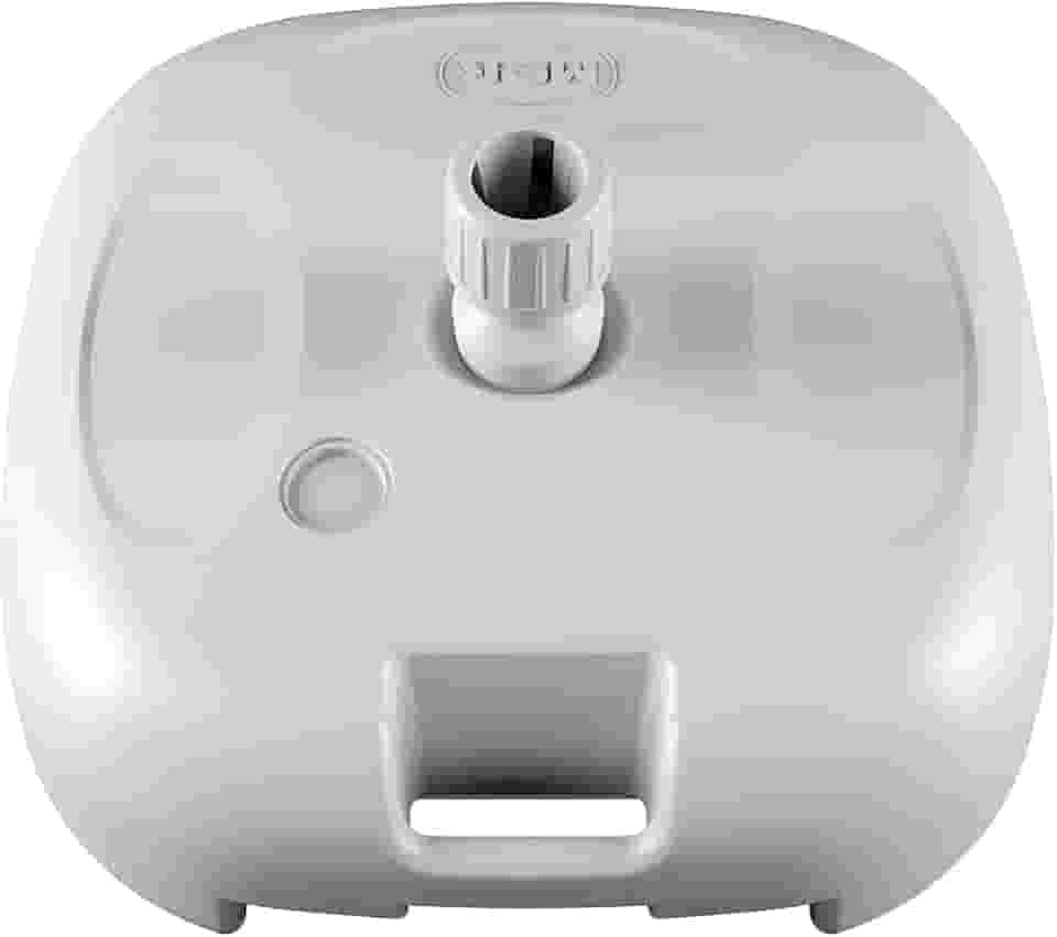 Base Para Ombrelone Guarda Sol Branco - Suporte Para Sombreiro De Piscina Praia Churrasco Sítio Jardim