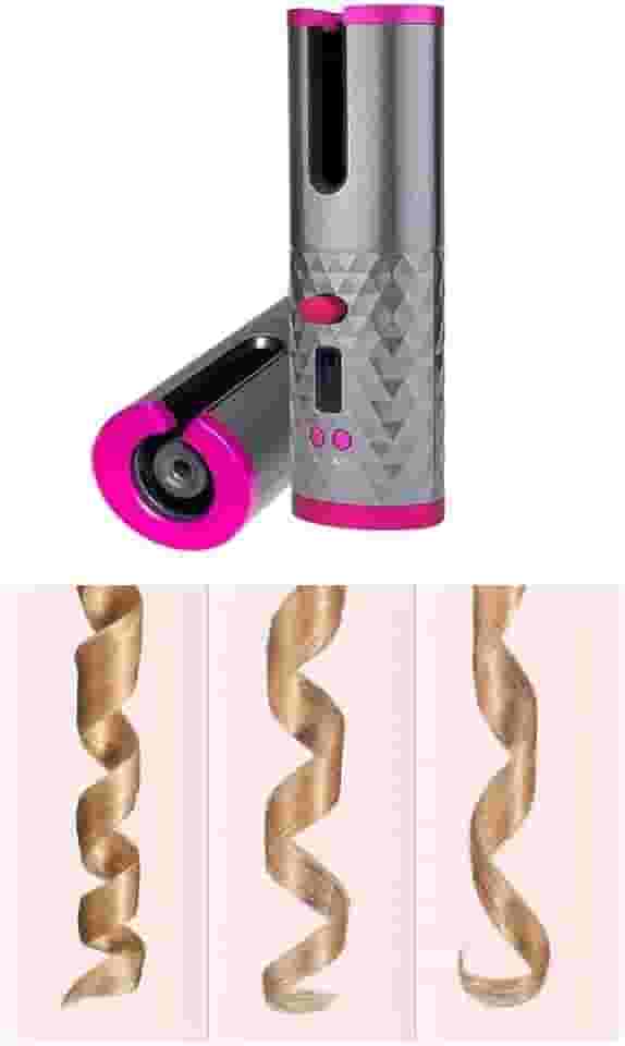 Cachos Definidos Modelador Profissional Automático Sem Fio