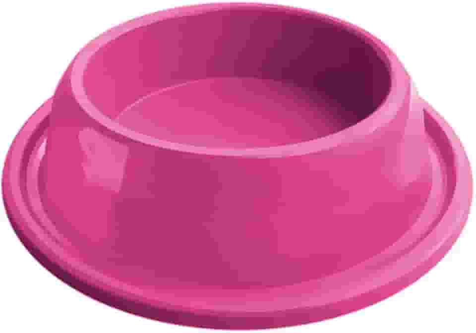 Furacão Pet Comedouro Plástica Gato Anti-Formiga 200Ml Rosa Para Gatos