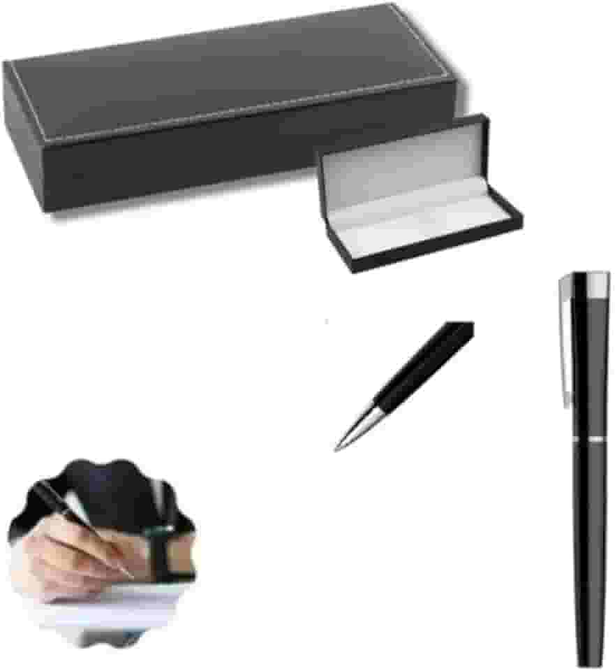 Caneta Esferográfica de Metal Social Luxo com Estojo