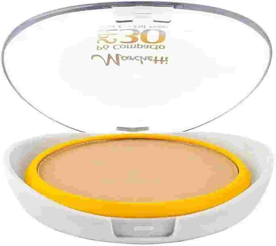 Pó Compacto FPS 30 02, Marchetti, Bege