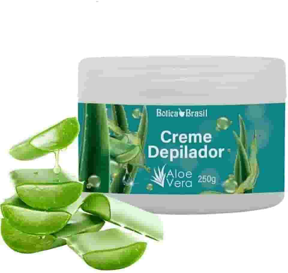 Creme depilador com Aloe Vera Botica Brasil 250g