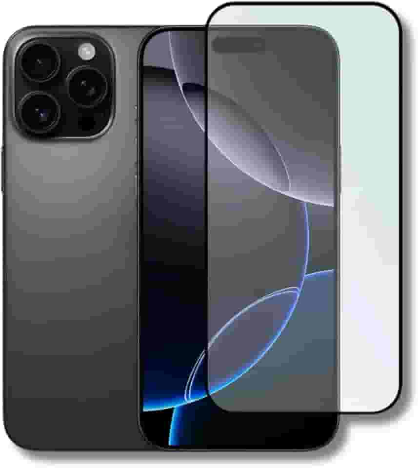 Película De Vidro 3D Tela Toda Para iPhone (iPhone 16 Pro Max)