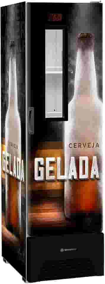 Cervejeira 324 L, Vertical Adesivada - Vn28Fpde15, Preto, 220 Volts, Metalfrio