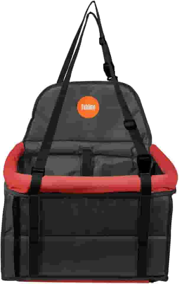 ASSENTO TRANSPET VERMELHO / PRETO Tubline para Cães e Gatos até 10kg