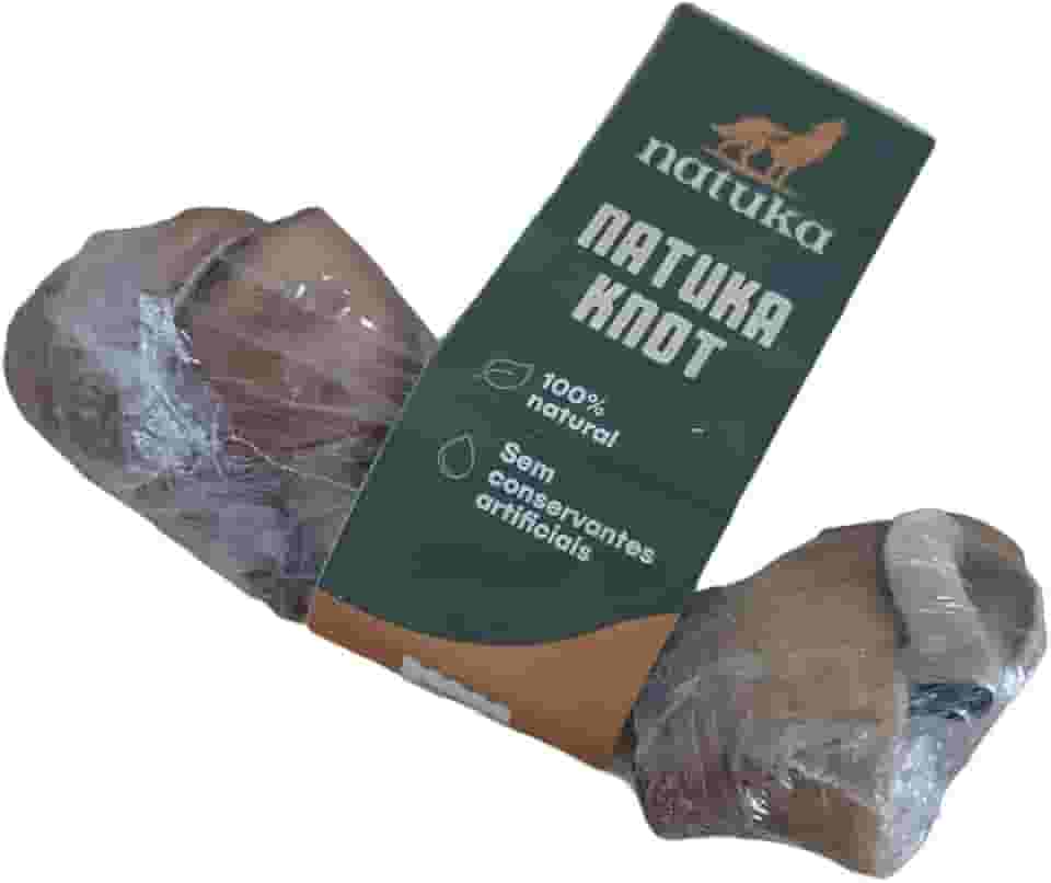 Mordedor Natural Knot Plus Pele/couro Bovino Cães Natuka