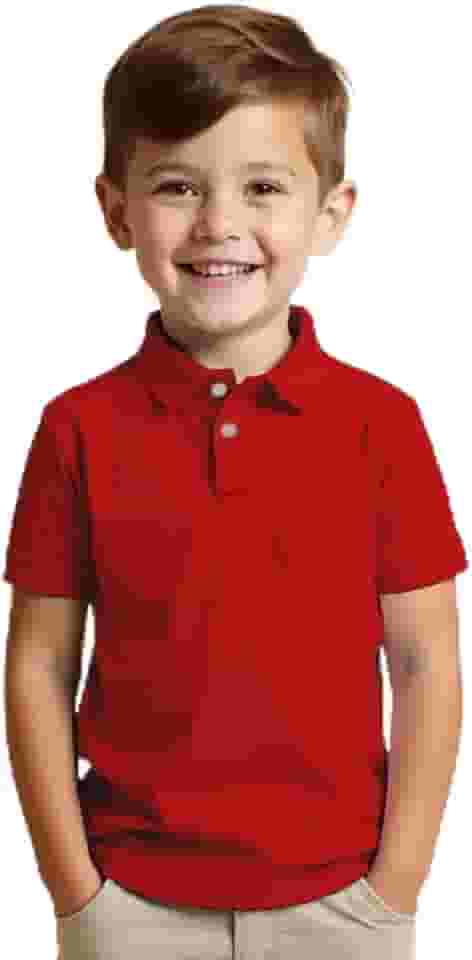 Camisa Polo Basica Infantil Masculina