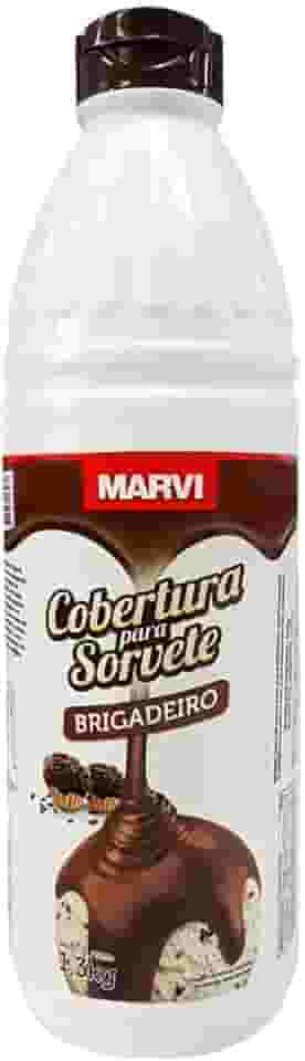 Cobertura para Sorvete Brigadeiro 1,3kg - Marvi