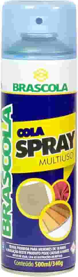 Cola Spray 500ml Madeira Multiuso Espuma Acústica Tecido Isopor