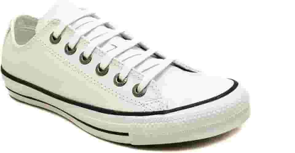 1 Converse Tênis Converse All Star Chuck Taylor Couro Ox CT0448000 adulto-unissex