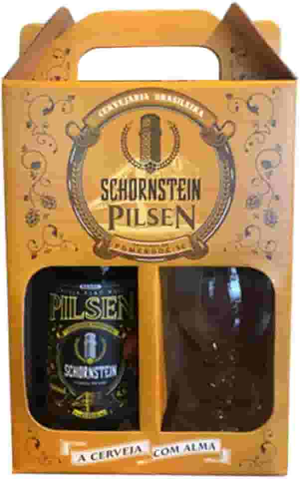 Kit Cerveja Artesanal Schornstein (Taça Royal + Pilsen 500Ml)