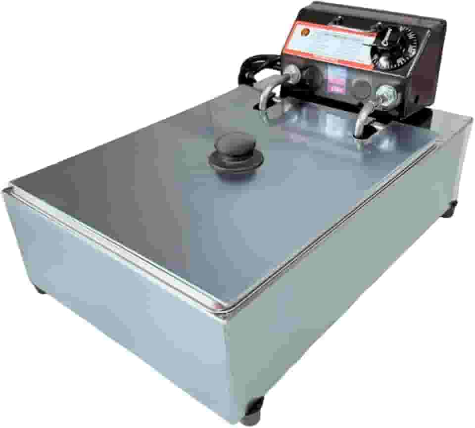 Fritadeira Elétrica Industrial Cuba 5L Econômica com Tampa (220, Volts)